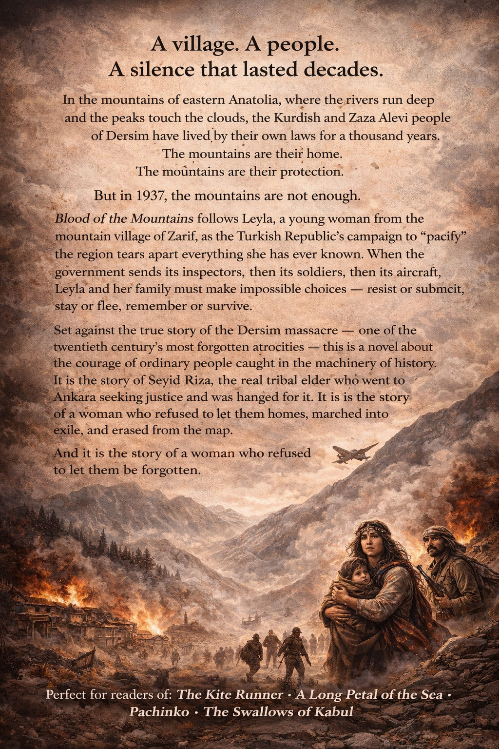 Blood of the Mountains: A Historical Novel of Dersim, 1937–1938 cover