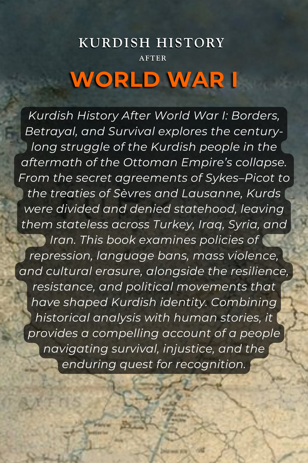 Kurdish History After World War 1 cover