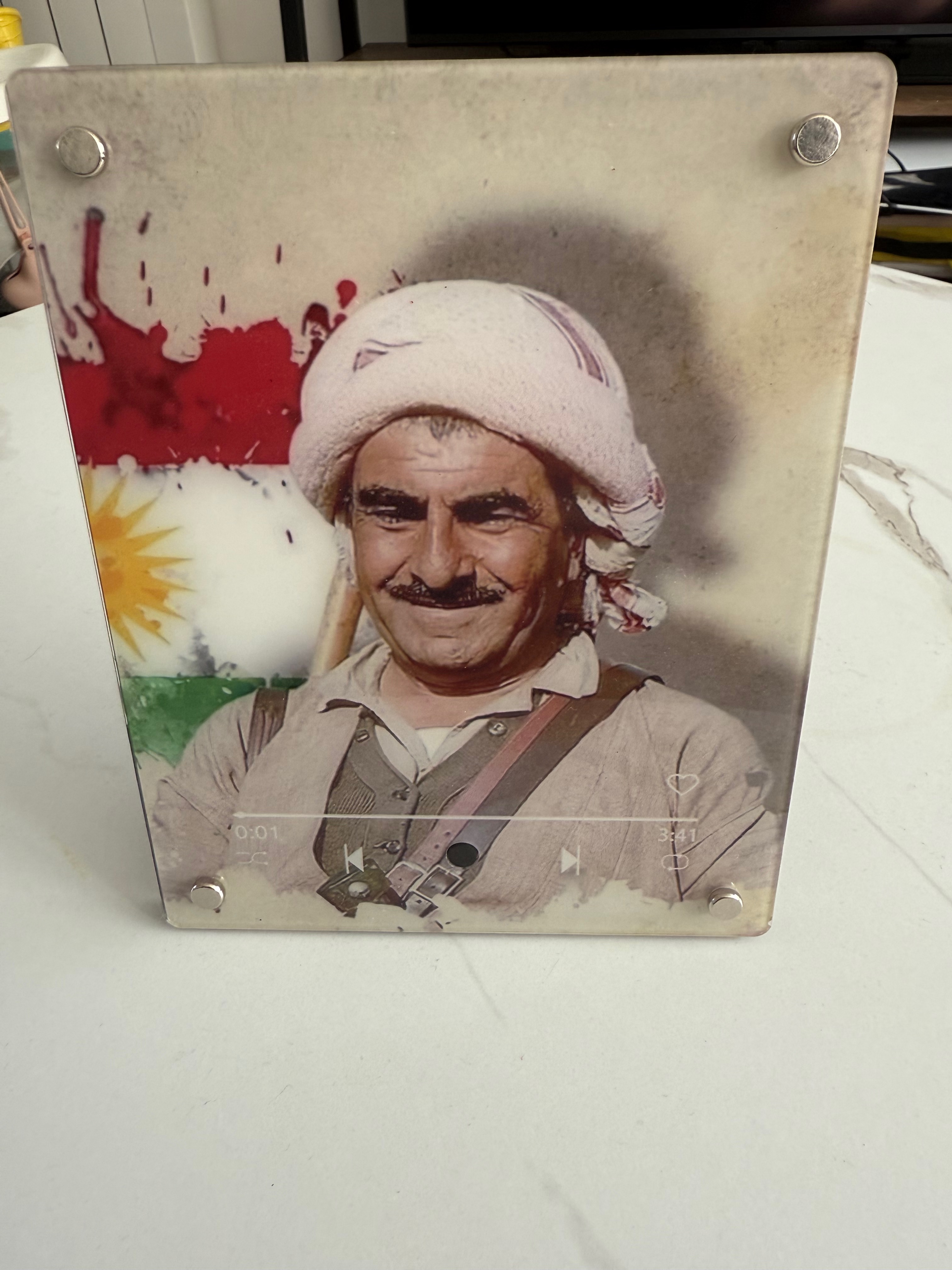 Mustafa Barzani - Photo Frame Music Box